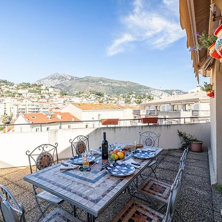 Victoria Bergamote Attic - Happy Rentals Menton Eksteriør bilde