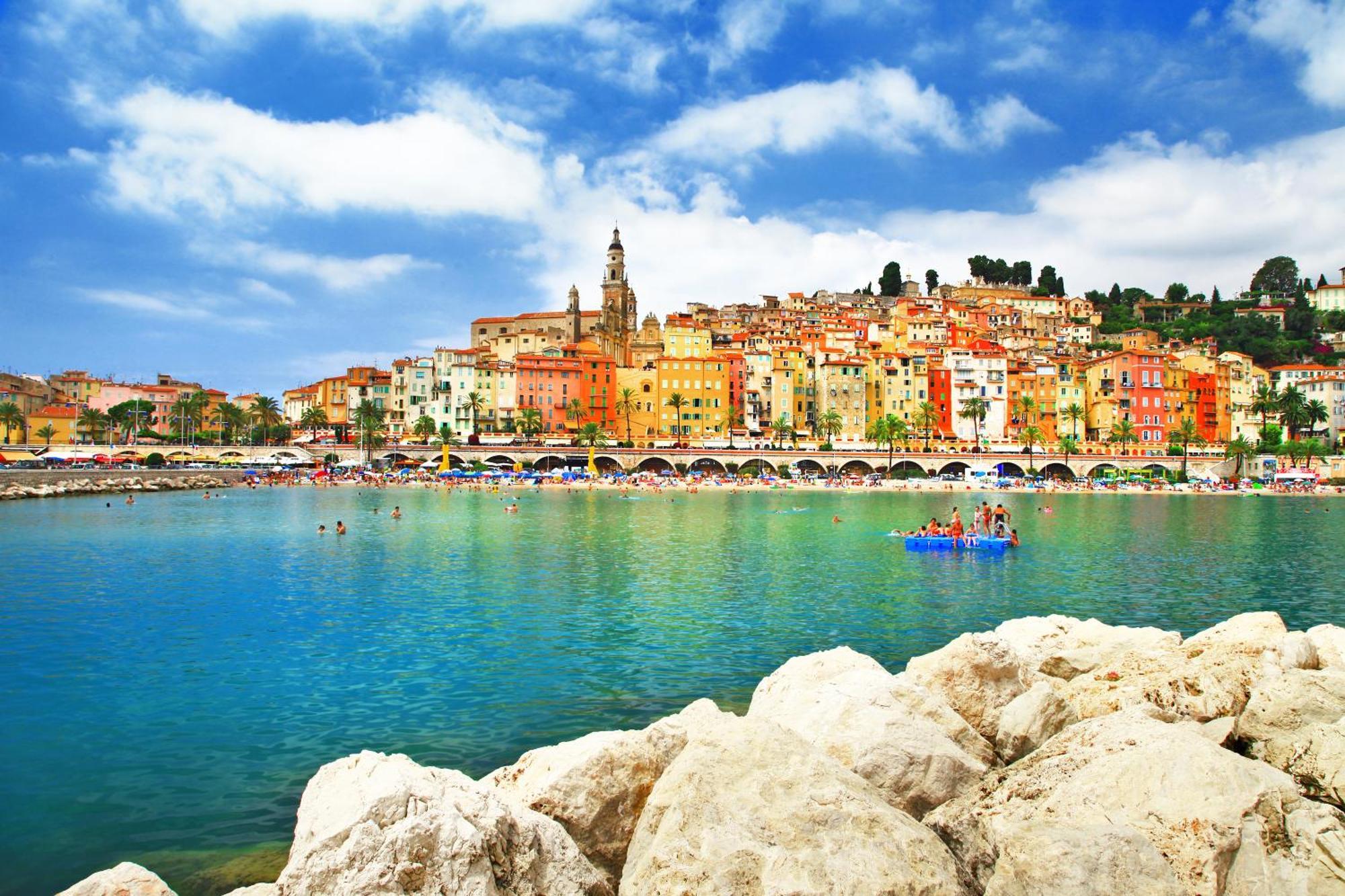 Victoria Bergamote Attic - Happy Rentals Menton Eksteriør bilde