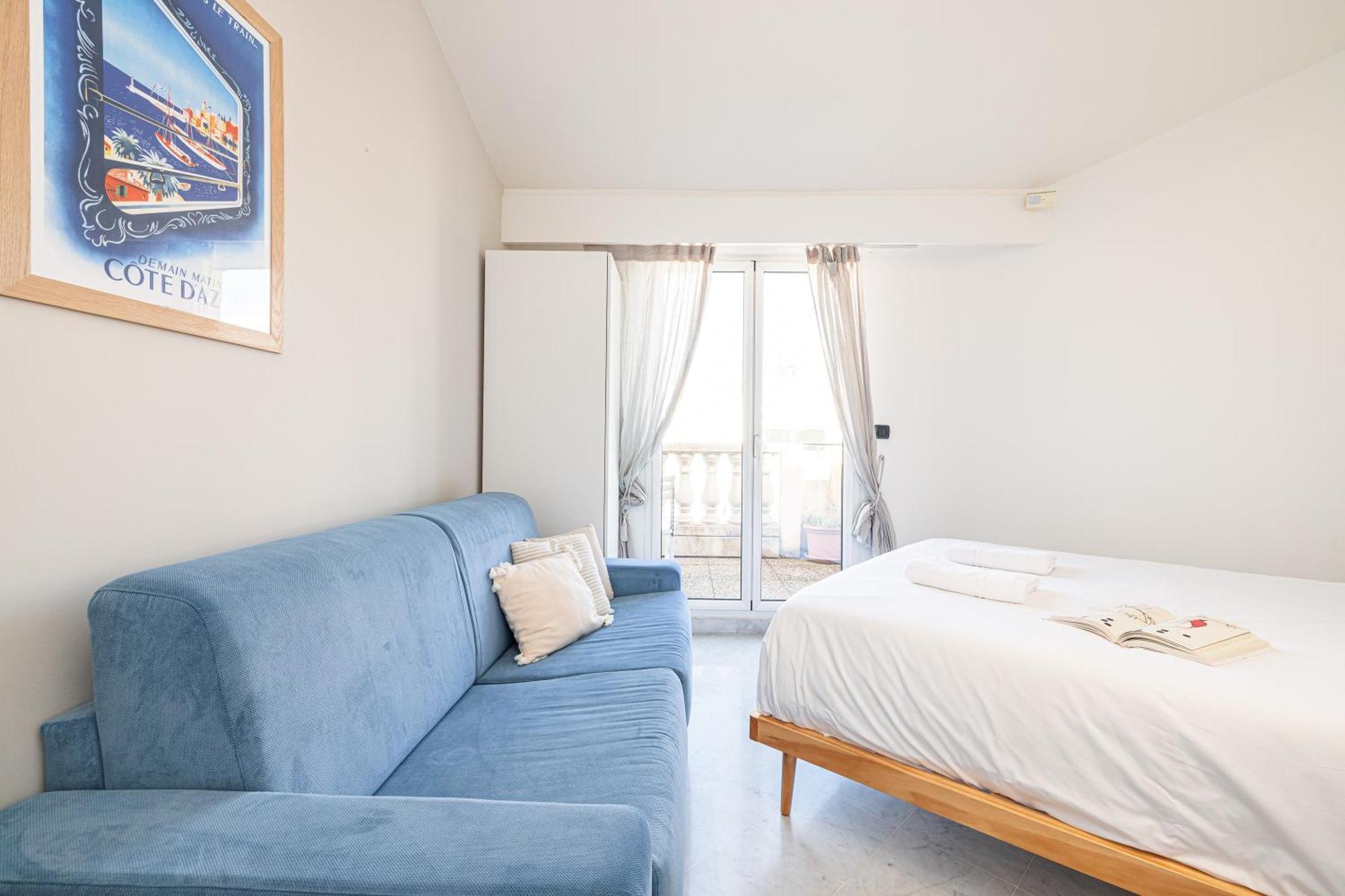 Victoria Bergamote Attic - Happy Rentals Menton Eksteriør bilde